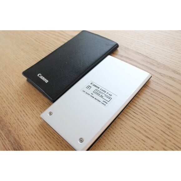 Canon F-42 Scientific Statistical Calculator Taschenrechner Vintage RAR -WORKS - Picture 7 of 11